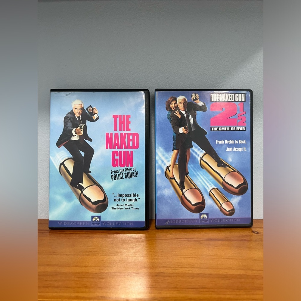 The Naked Gun & The Naked Gun 2 1/2 DVD Set Pre Owned Excellent